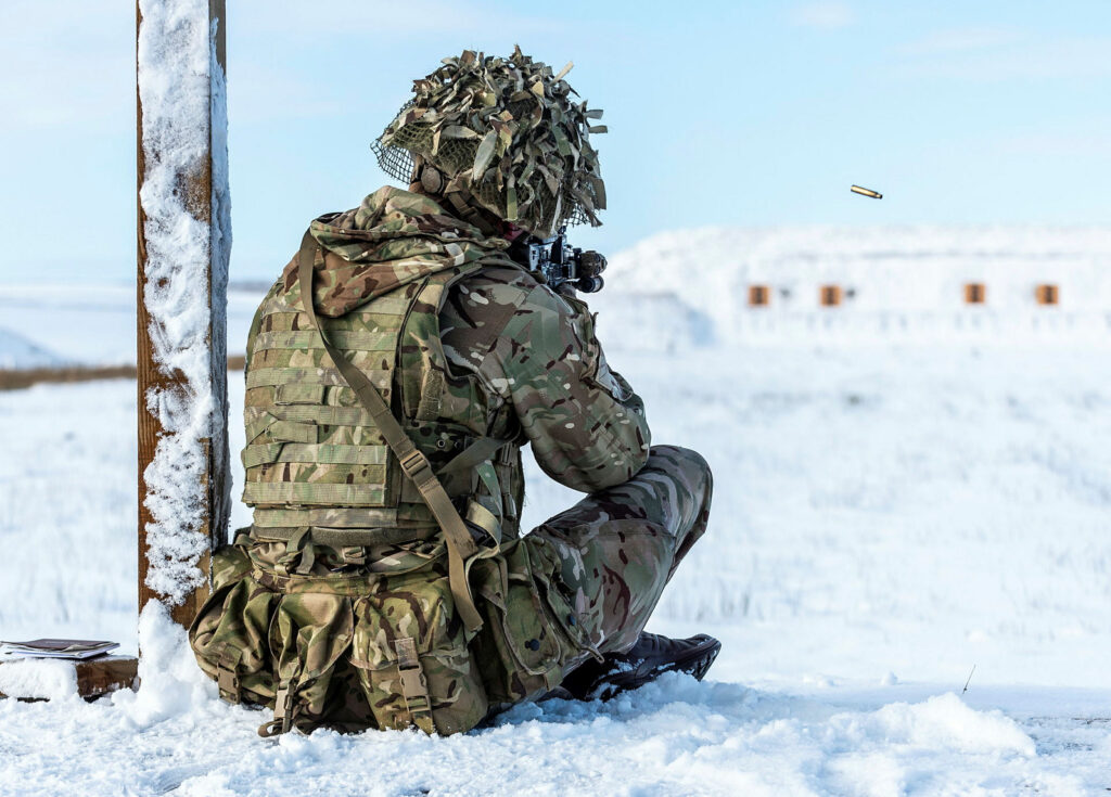 Military Personnel In Cold Conditions